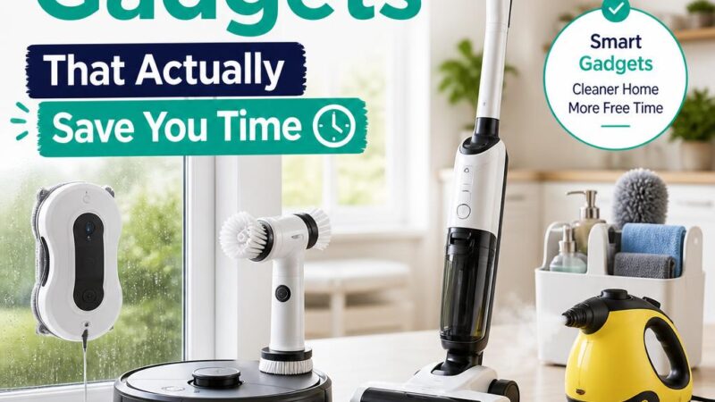 Cleaning Gadgets That Actually Save You Time