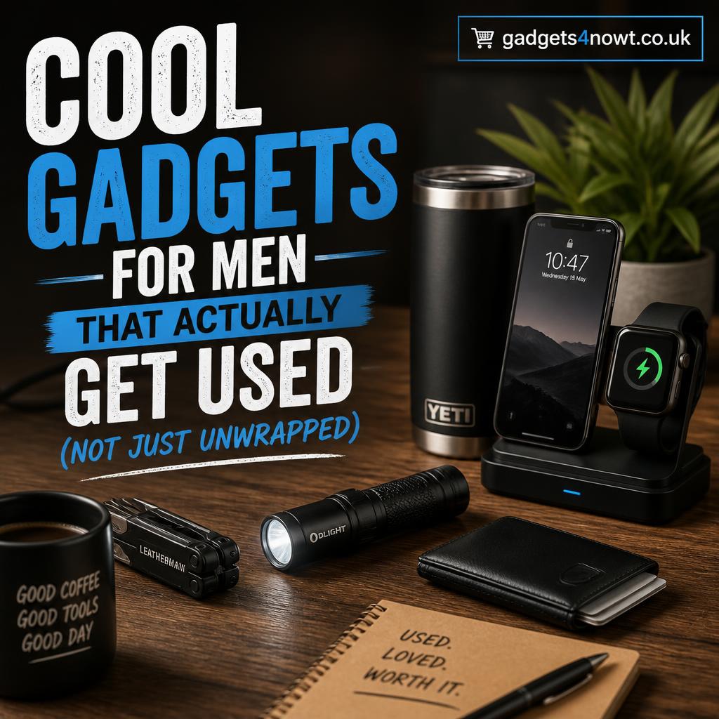 Cool Gadgets for Men That Actually Get Used (Not Just Unwrapped)
