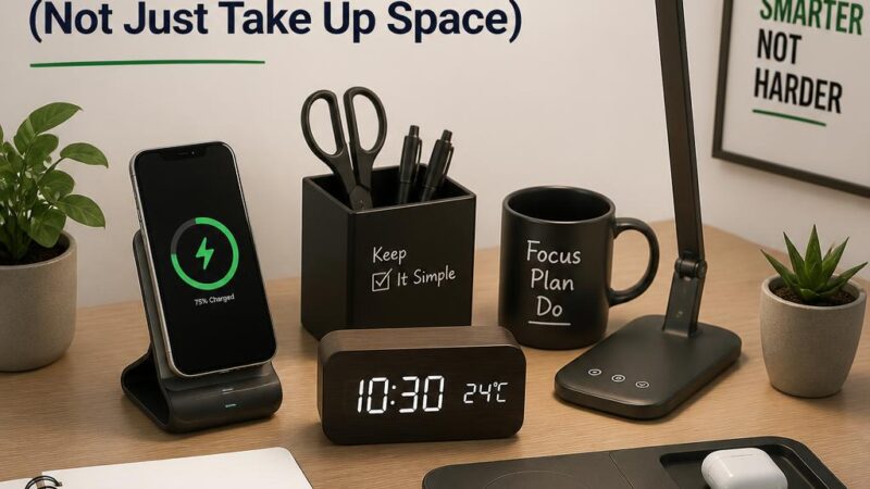 Desk Gadgets That Earn Their Spot (Not Just Take Up Space)