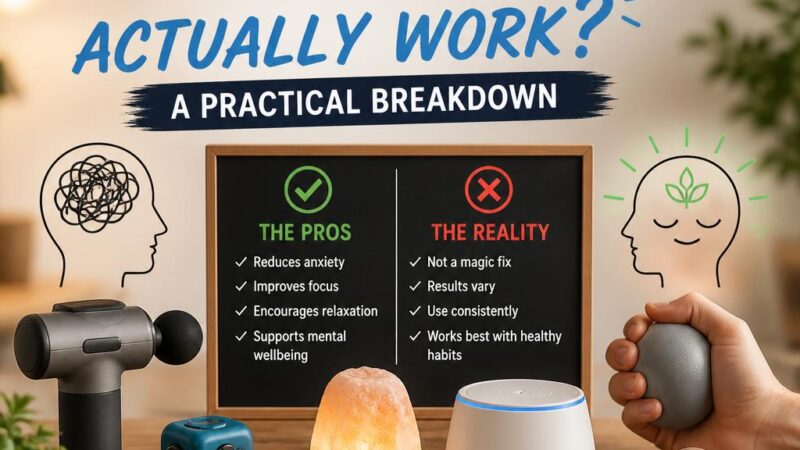 Do Stress Relief Gadgets Actually Work? A Practical Breakdown