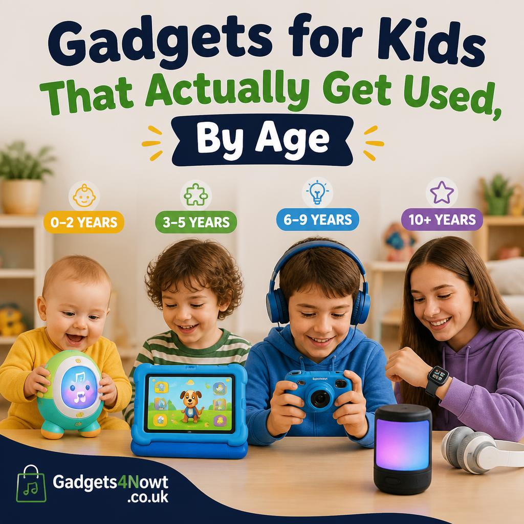 Gadgets for Kids That Actually Get Used, By Age