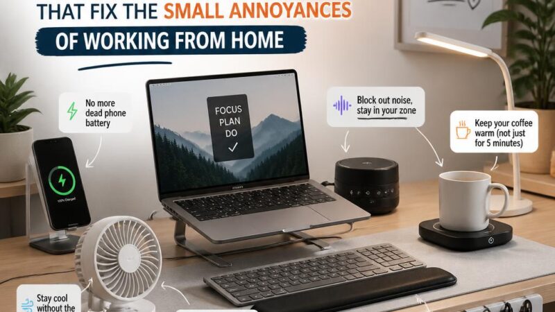 Home Office Gadgets That Fix the Small Annoyances of Working From Home