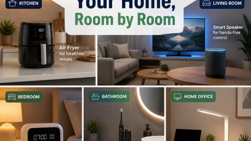 House Gadgets Worth Adding to Your Home, Room by Room