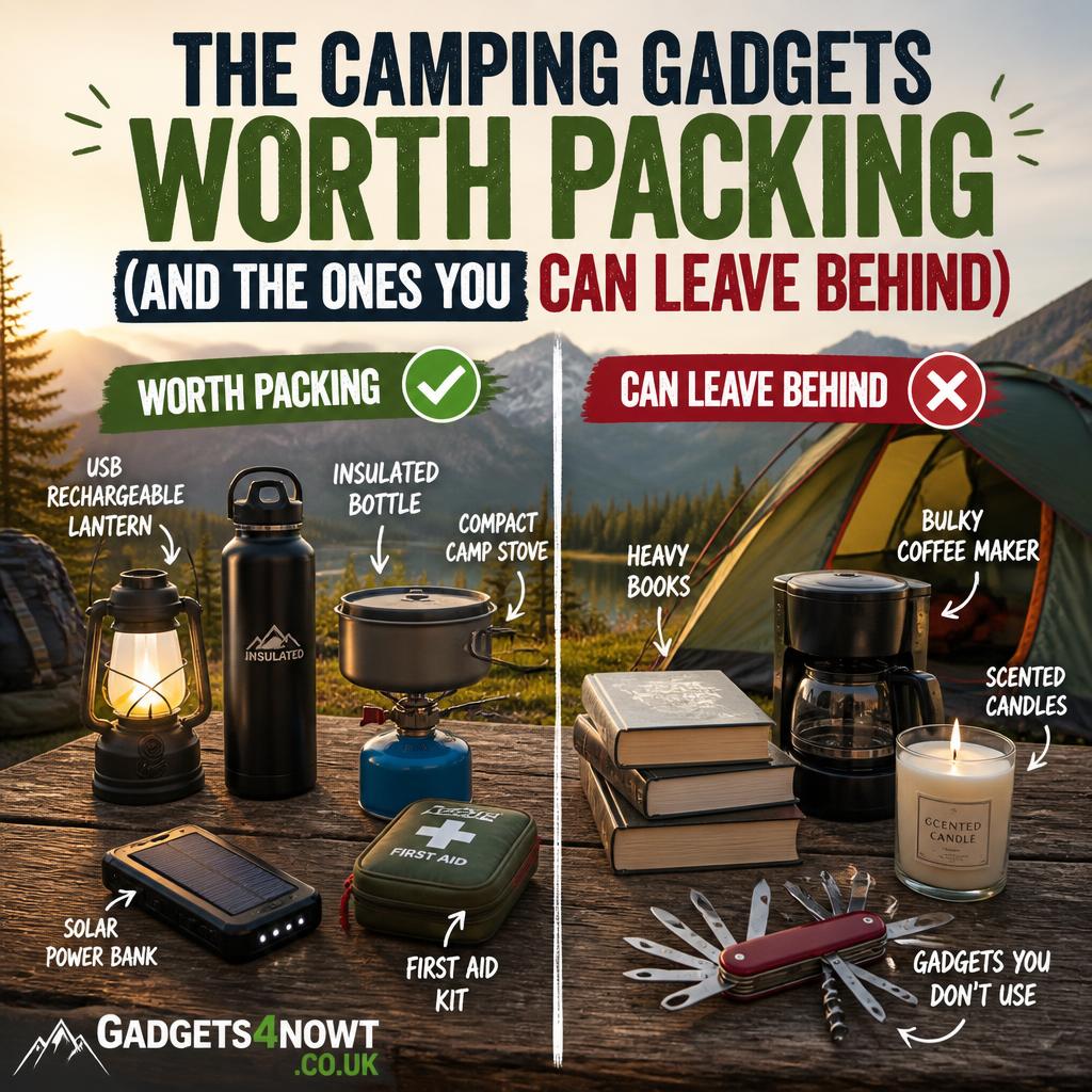 The Camping Gadgets Worth Packing (And the Ones You Can Leave Behind)