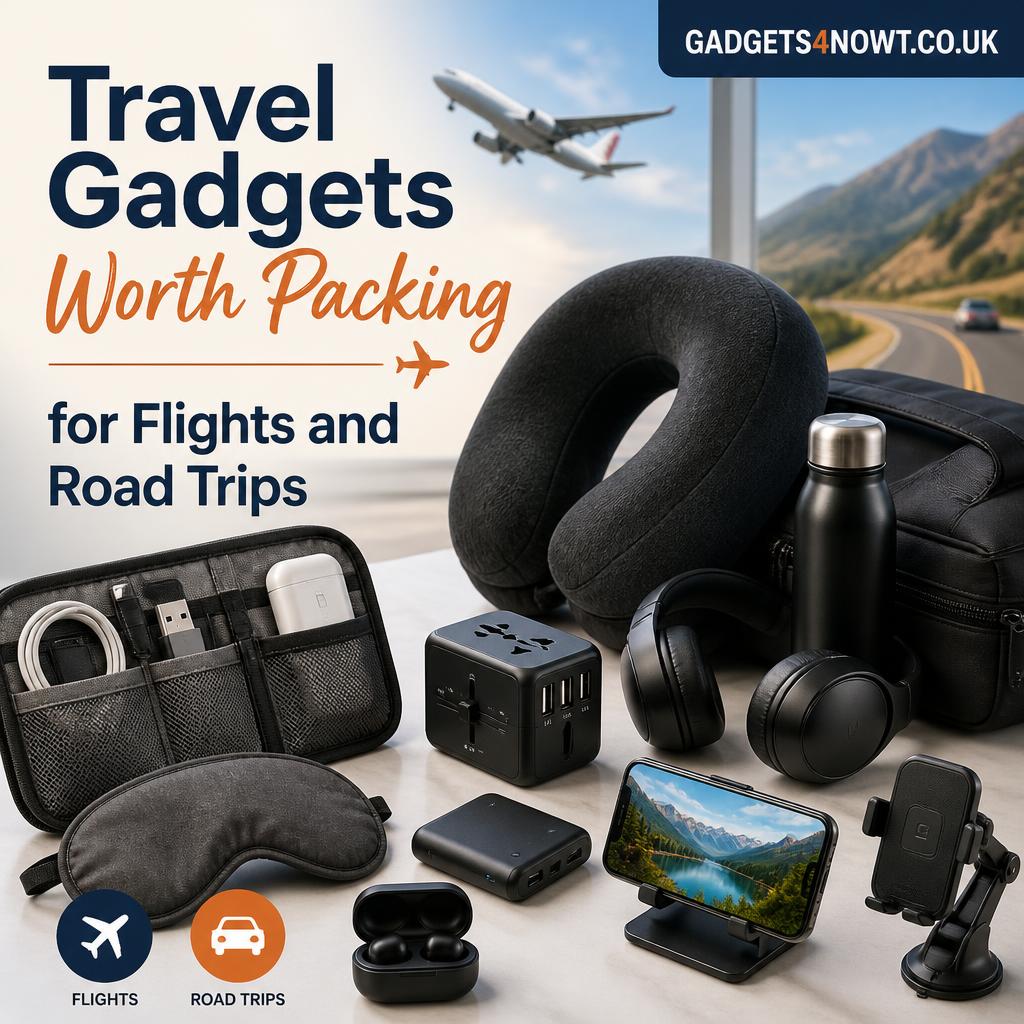 Travel Gadgets Worth Packing for Flights and Road Trips